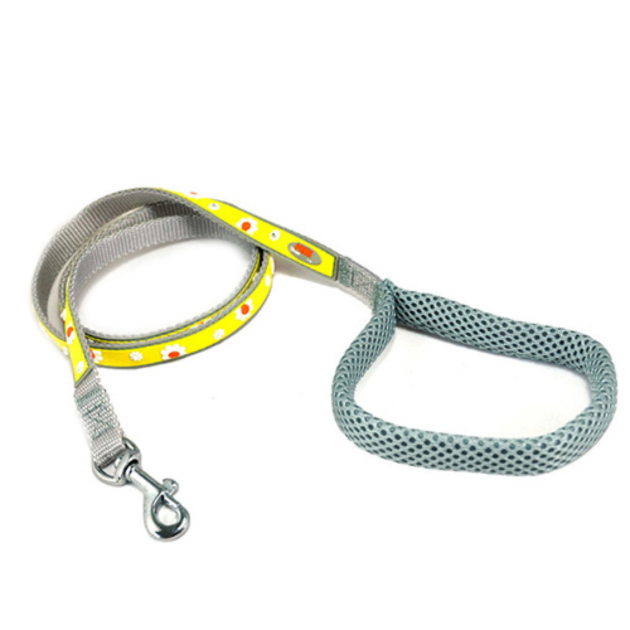 立體圖案寵物牽繩-小花鑽(紅色)